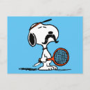 Search for tennis postcards Snoopy
