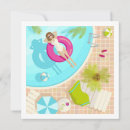 Search for girls pool party invitations Beach