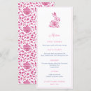 Search for chinoiserie menus Bridal shower