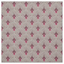Search for art deco fabric Red