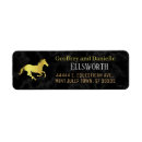 Search for horse return address labels Classy