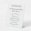 Search for reserved seating signs Elegant