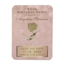 Search for birthday save the date magnets Glitter