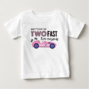 Search for racing baby clothes Two fast birthday