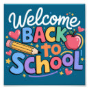 Search for first day of school sign posters New school year