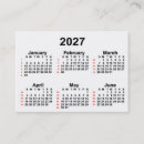 Search for pocket calendar business cards Time