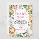 Search for jungle thank you cards Girl