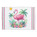 Search for pink flamingo pillowcases Tropical
