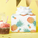 Search for pineapple wrapping paper Gold