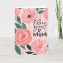 Search for watercolor mothers day cards We love you