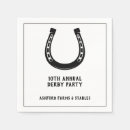 Search for horse napkins Talk derby to me