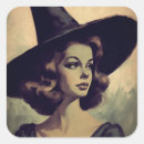 Search for witch hats stickers Vintage
