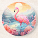 Search for pink flamingo coasters Nature