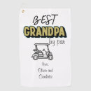 Search for golf towels Best grandpa ever