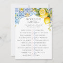 Search for amalfi coast bridal shower invitations Mediterranean lemon