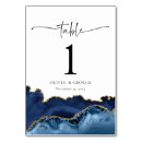 Search for gold wedding table cards Blue