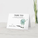 Search for robot thank you cards Thanks