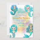 Search for mermaid baby shower invitations Baby girl