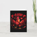 Search for funny chicken quotes cards F caw