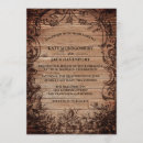 Search for engraved wedding invitations Rustic