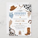 Search for cow baby boy shower invitations Cowboy boots