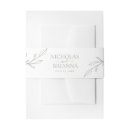 Search for sage invitation belly bands Classic