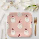 Search for vintage santa claus plates Pink