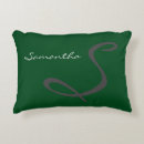 Search for green and gray pillows Elegant