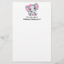 Search for elephant stationery paper Cute
