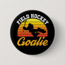 Search for hockey buttons Goalie