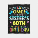 Search for 60th birthday blankets Years