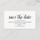 Search for save the date enclosure cards Black and white