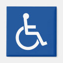 Search for handicap sign magnets Disability
