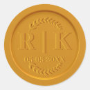 Search for adhesive wax envelope seals Initials
