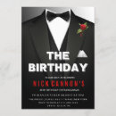 Search for mens 60th birthday invitations Tuxedo