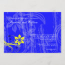 Search for cobalt blue wedding invitations Yellow