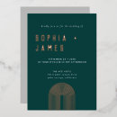 Search for grey and gold wedding invitations Geometric