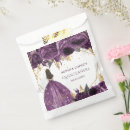 Search for quinceanera favor bags Gold
