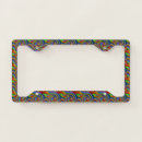 Search for rainbow license plate frames Bright