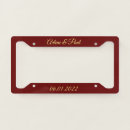 Search for yellow license plate frames Elegant