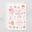 Search for christmas birthday invitations Winter onederland party