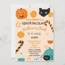 Search for pink halloween invitations Modern halloween illustration