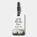 Search for mountain luggage tags Adventure
