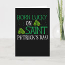 Search for st patricks day birthday cards Lucky