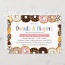 Search for donuts and diapers baby shower invitations Gender neutral