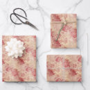 Search for damask wrapping paper Burgundy