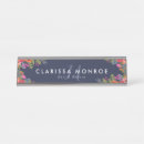 Search for floral name plates Makeup artist
