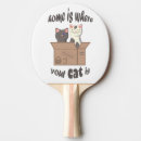 Search for funny ping pong paddles Kitty