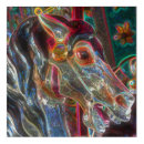 Search for colorful abstract horse art Merry go round