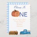 Search for pumpkin patch birthday invitations Orange